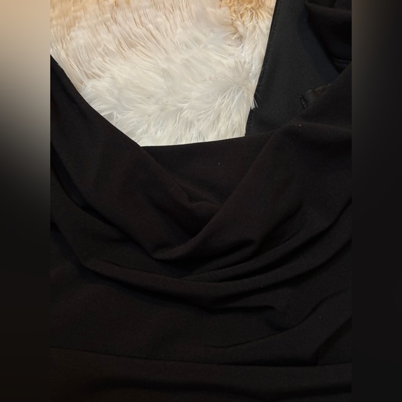 ‼️ Sale ‼️ Connected Apparel Black Ruffly Dress - Picture 5 of 16